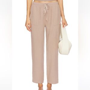 Bobi Beach Pant in Mushroom